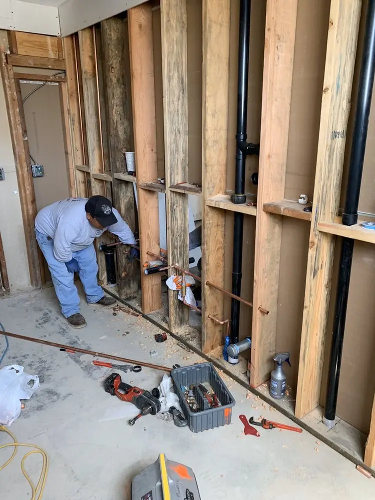 Commercial rough-in plumbing for Commercial Plumbing in North Las Vegas
